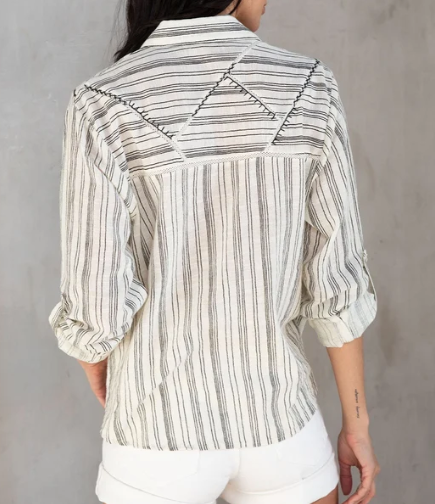 Stevie Button-Up