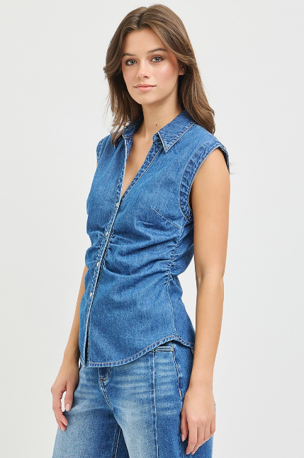Jolene Denim Top
