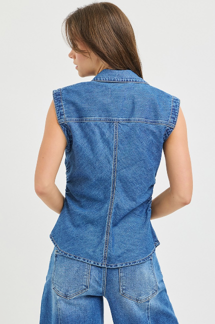 Jolene Denim Top