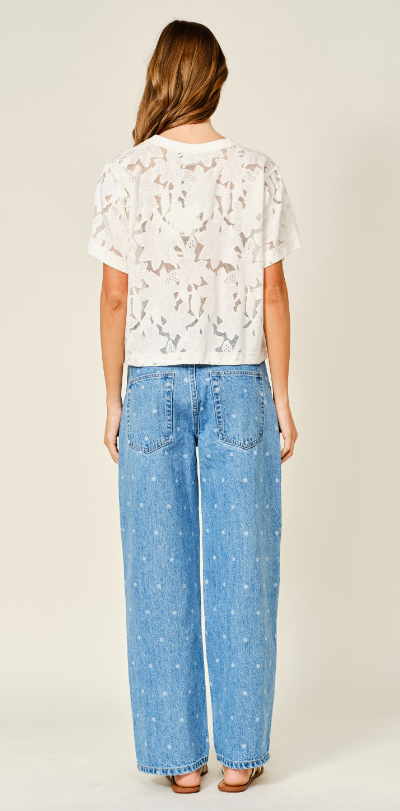 Flora Lace Tee