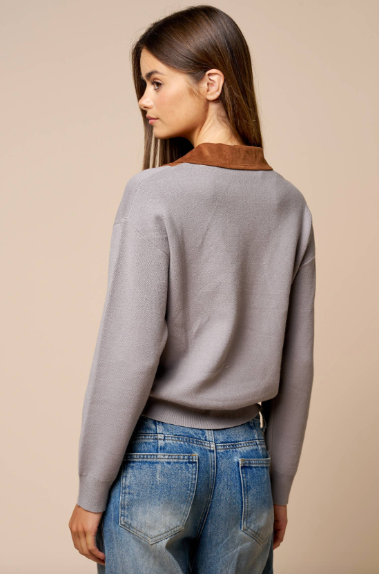 The Prescott Contrast Sweater