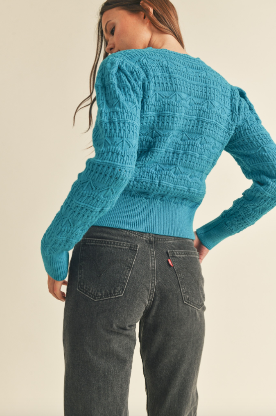 Disco Pointelle Knit