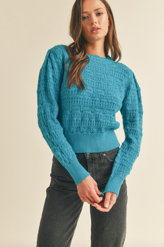 Disco Pointelle Knit