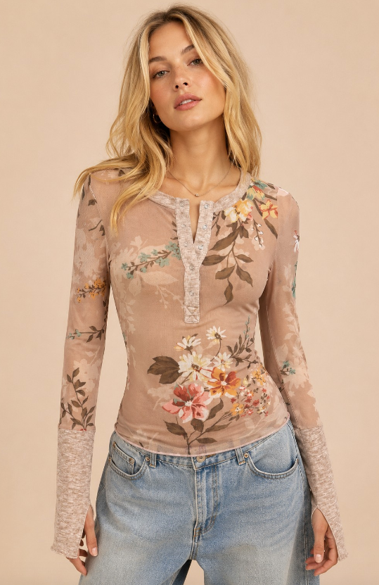 Heirloom Floral Top