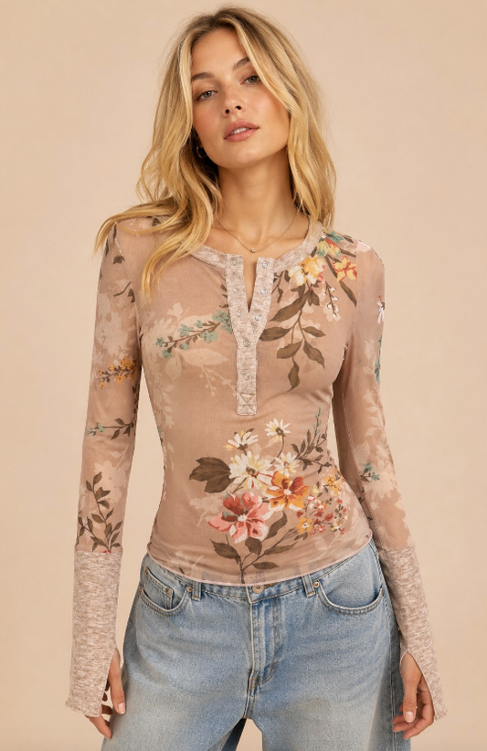 Heirloom Floral Top