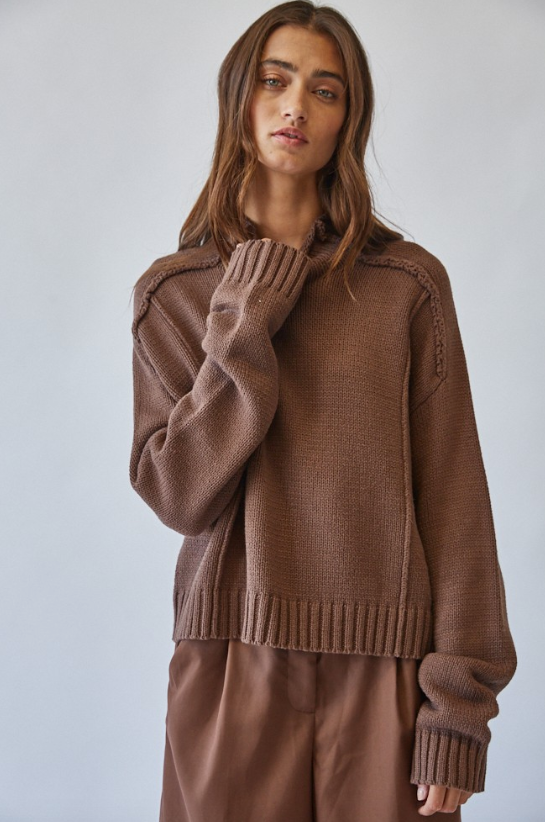Treeline Cropped Knit