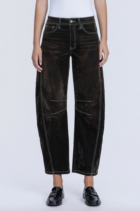 Vixen Velvet Barrel Jeans