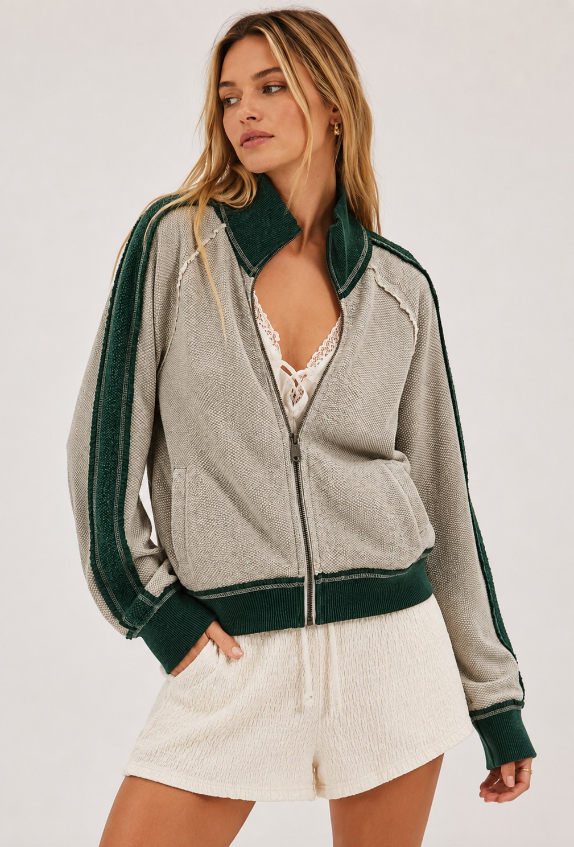Courtside Quarter-zip