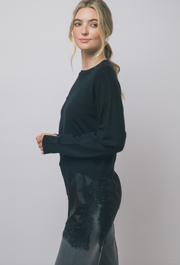 Esme Layered Lace Knit