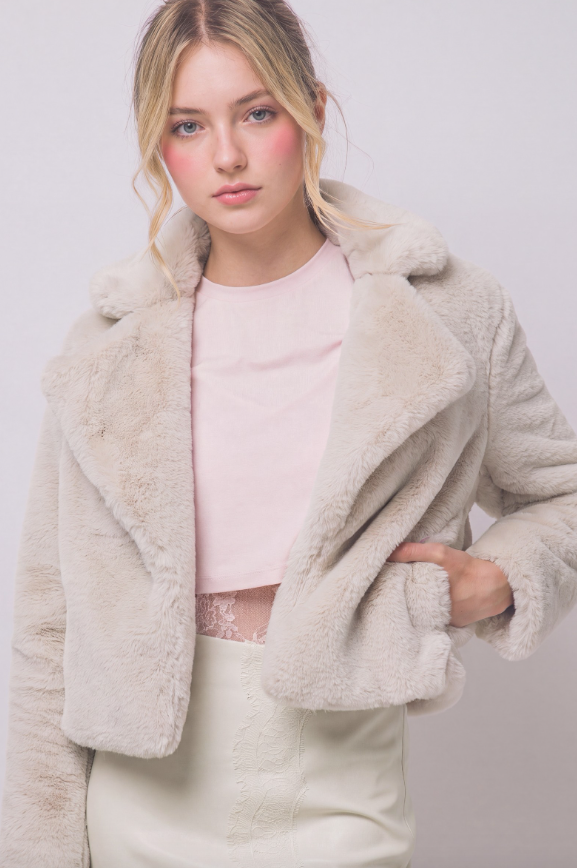 Audrey Faux Fur Jacket