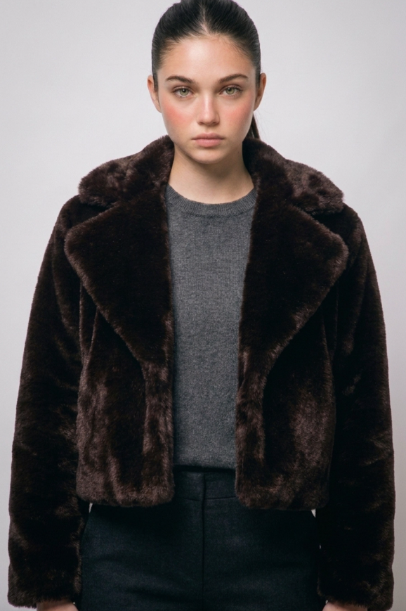 Audrey Faux Fur Jacket