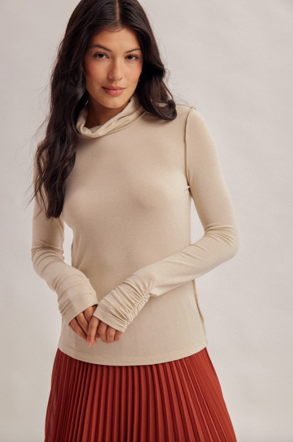 Juniper Turtleneck Top
