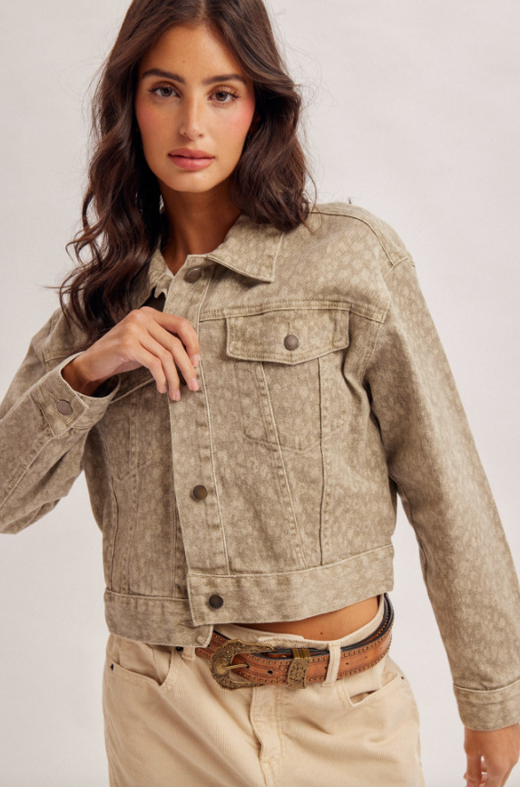 Feline Denim Jacket