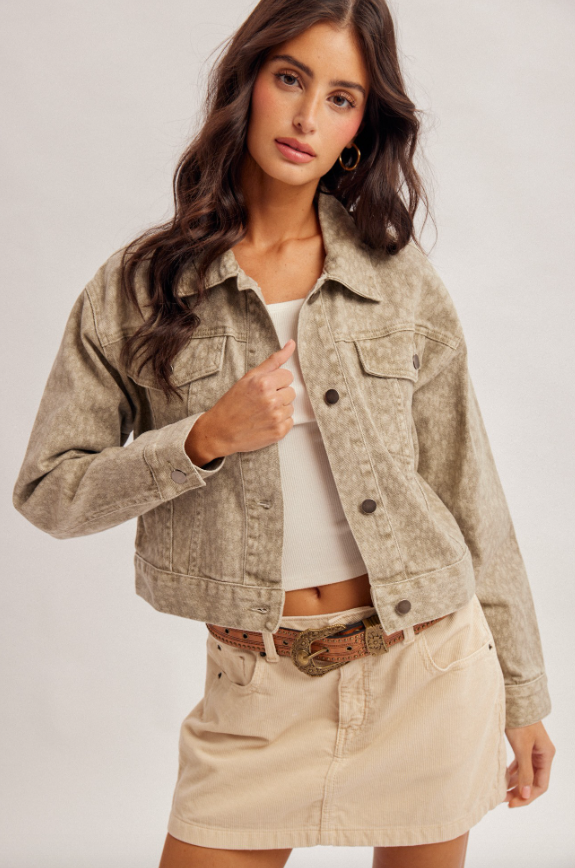 Feline Denim Jacket