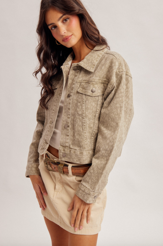 Feline Denim Jacket